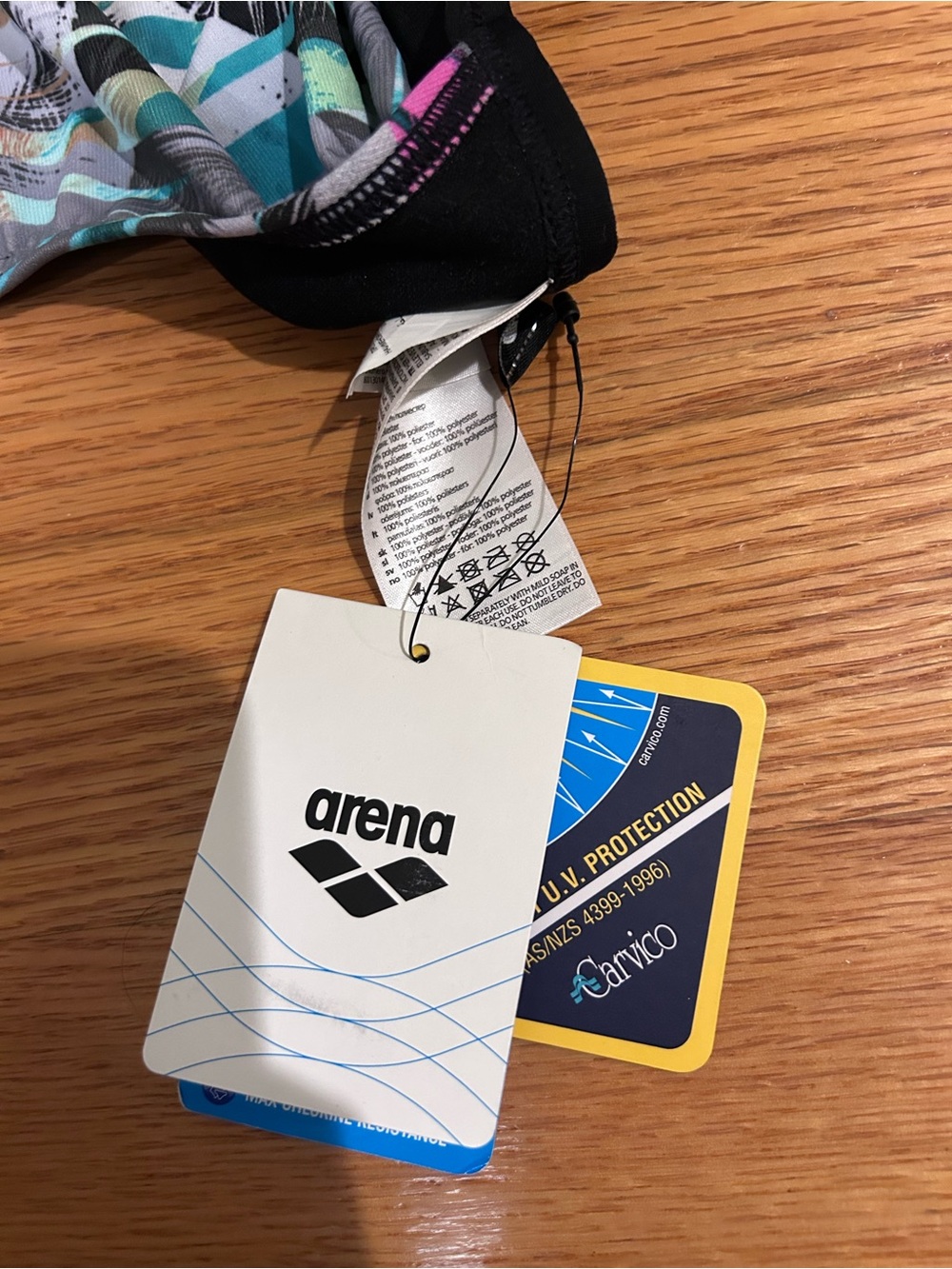 NEW Arena Challenge Back One Piece Swimsuit Size 24 - Picture 3 of 4